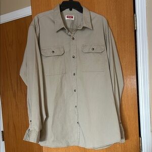 Wrangler Light Tan Shirt